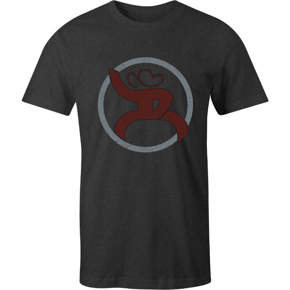 Hooey | T-Shirt | Roughy 2.0 Charbon & Bordeaux | Large