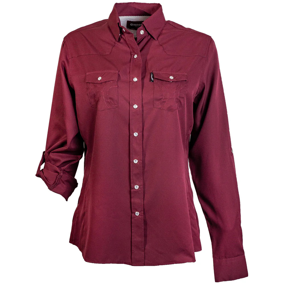 Hooey | Chemise | Sol Bourgogne (S & XL)