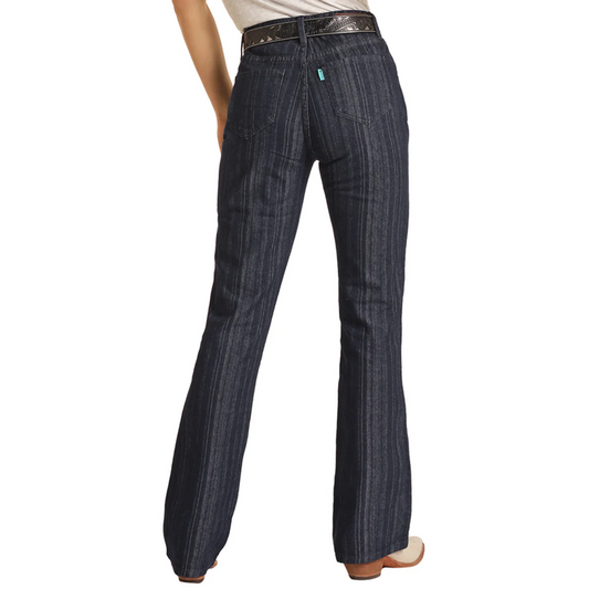 Rock & Roll | Hooey Jacquard Stripe | 30x34