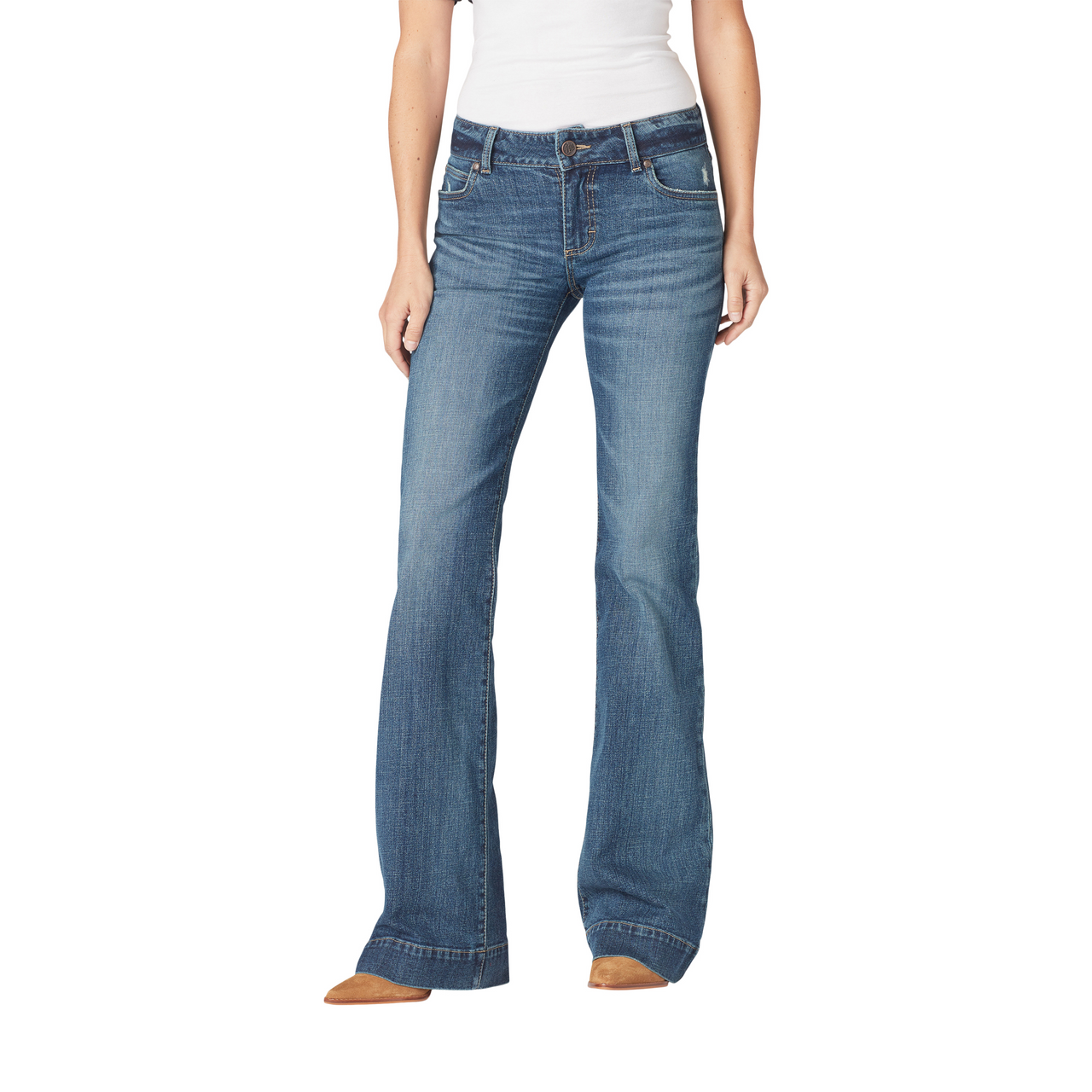 Wrangler | Retro Mae Devon Wide Trouser | 15x36