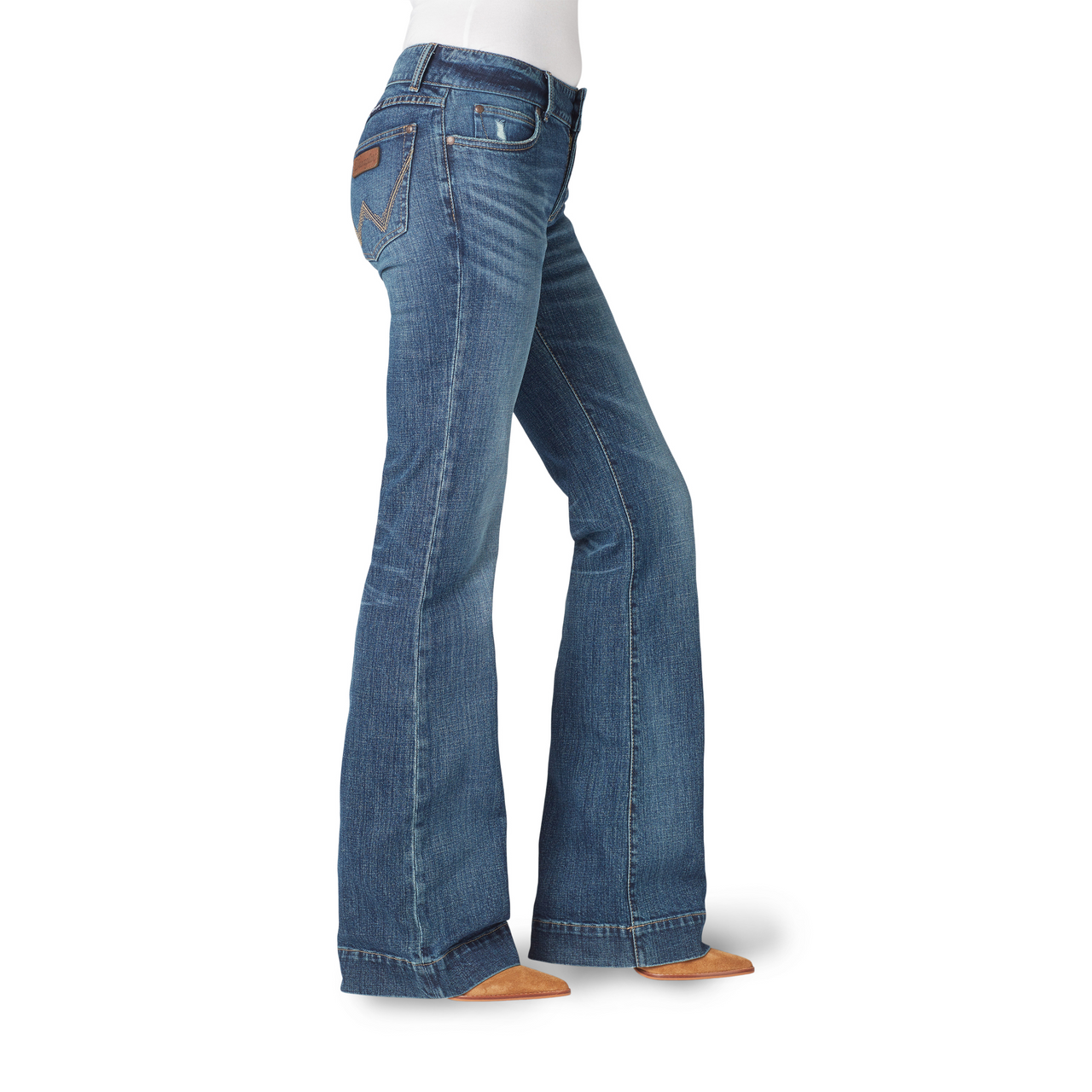 Wrangler | Retro Mae Devon Wide Trouser | 15x36