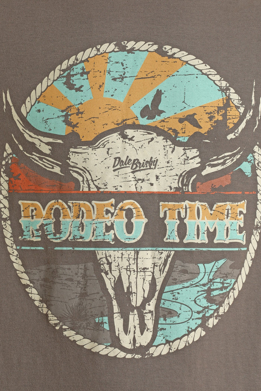 Rock & Roll x Dale Brisby | T-Shirt | Rodeo Time Charcoal | Small