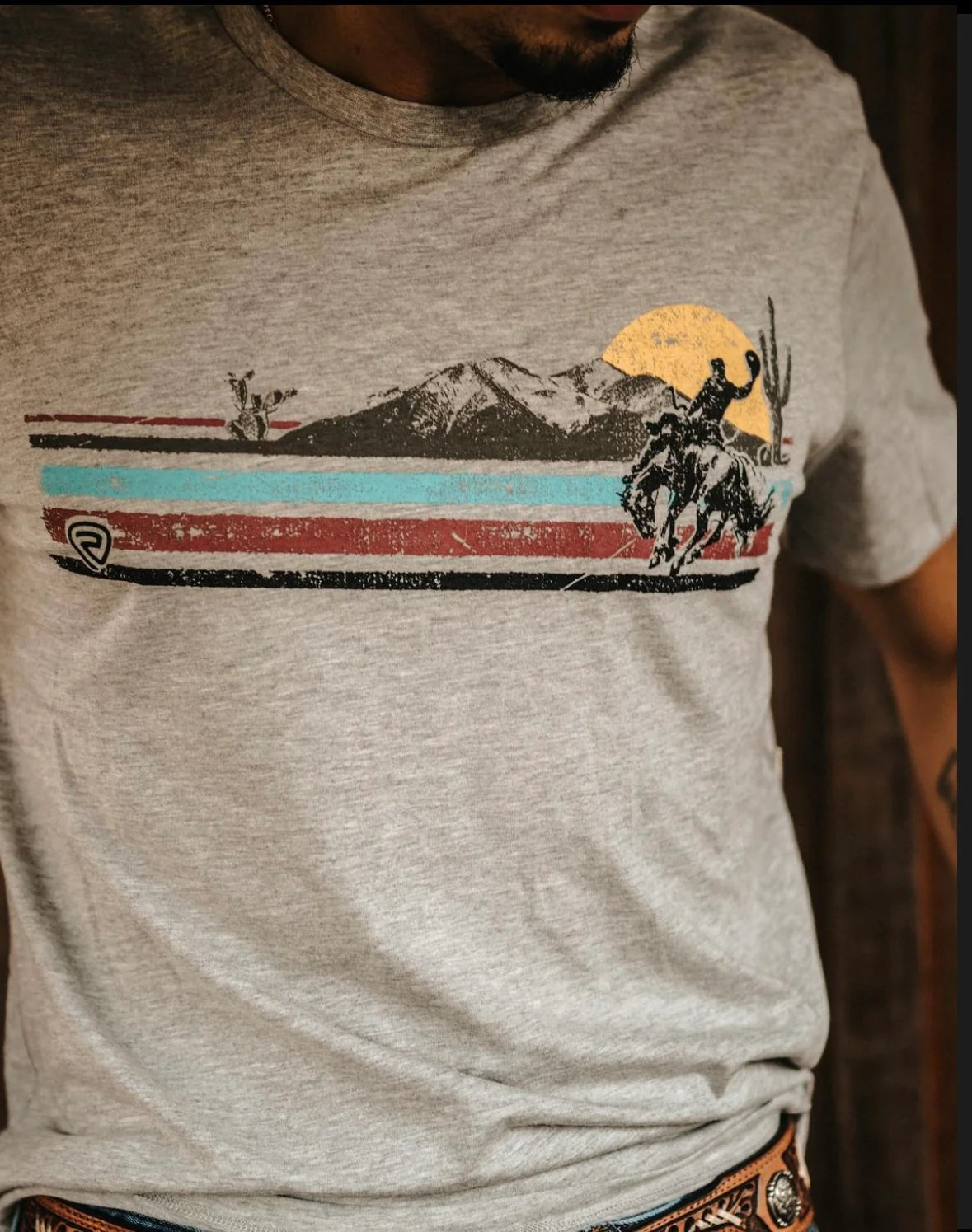 Rock & Roll | T-Shirt | Bronc Buster (S & L)