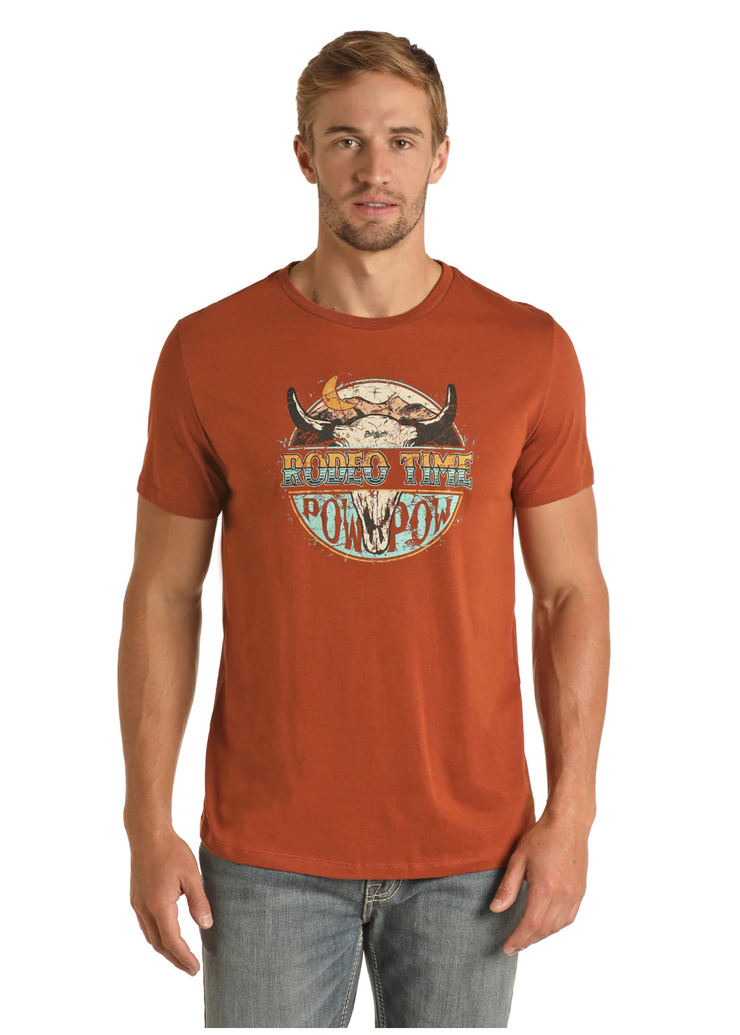 Rock & Roll | T-Shirt | Rodeo Time Skull (L & XL)