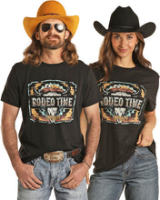 Load the image into the gallery, Rock &amp; Roll x Dale Brisby | T-Shirt | Rodeo Time Black
