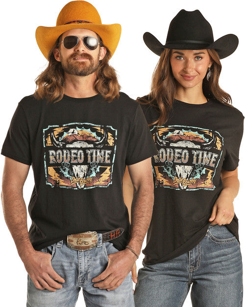 Rock & Roll x Dale Brisby | T-Shirt | Rodeo Time Noir