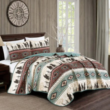 Load the image into the gallery, Bedding Set | Southwest Aztec Cowboy
