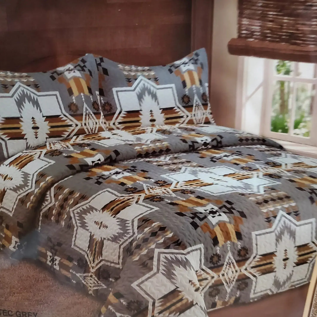 Bedding Set | Grey Navajo