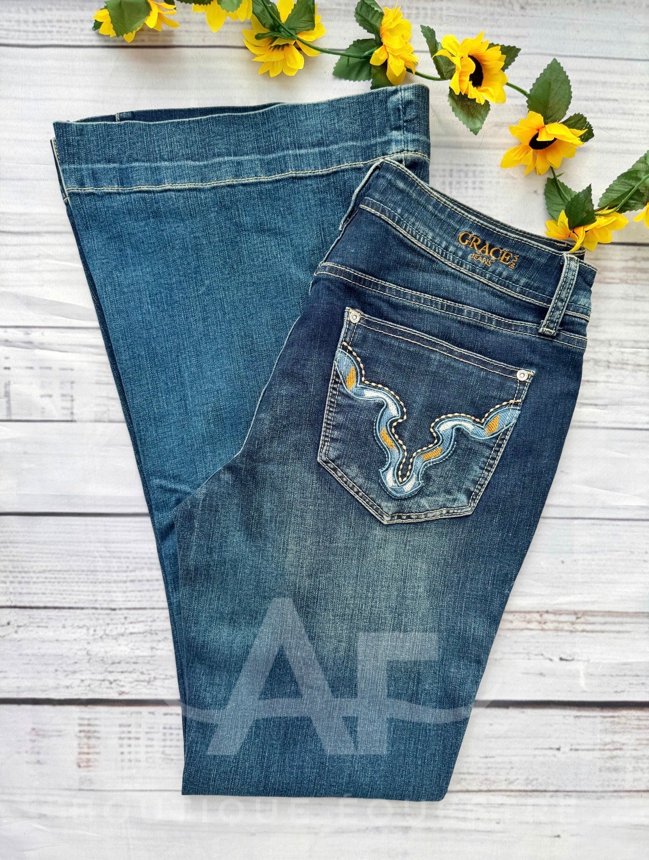 Grace in LA | Buckstitch Steer Trouser | 29x33
