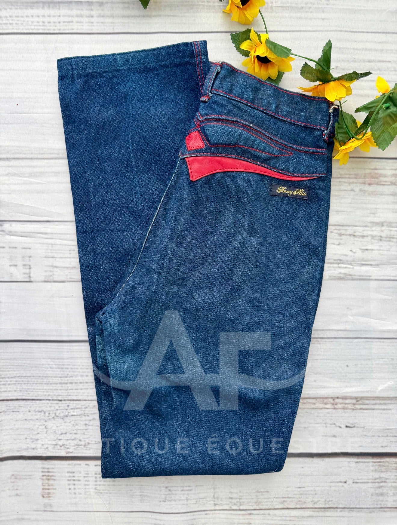 Fancy Ass | Red Leather | 6x30