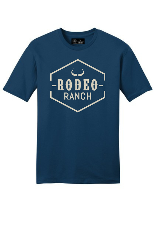 Rodeo Ranch | T-Shirt | Classic Logo Neptune Blue