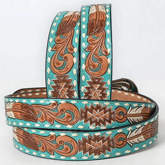 Ceinture | Plumes Aztec Turquoise Unisex