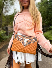 Load the image into the gallery, Sac à bandoulière | Lainey Steer Longhorn
