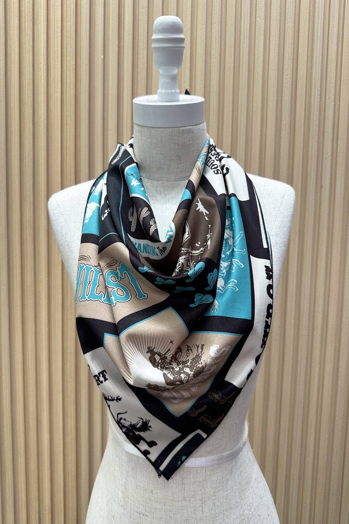 Wild Rag | Blue Viviana Western Patch