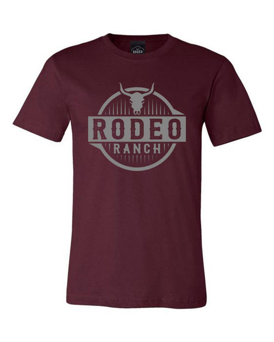 Rodeo Ranch | T-Shirt | Sharp Steer Maroon