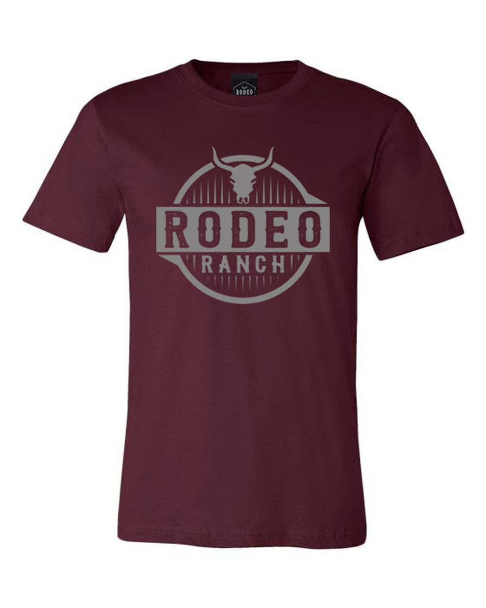Rodeo Ranch | T-Shirt | Sharp Steer Maroon
