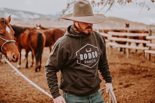 Rodeo Ranch | Coton Ouaté | Classic Logo Heather Graphite