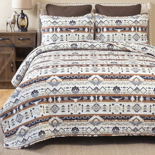 Ensemble de Lit | Wrangler® Limestone Butte Quilt Set