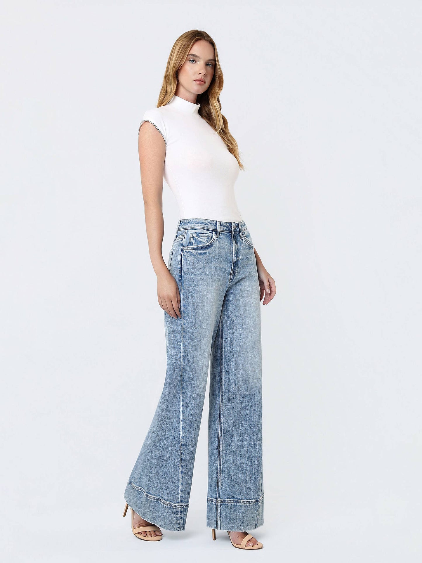 Vervet | High Wide Leg Buckle Olivia