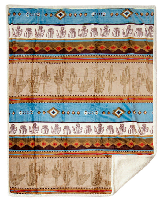 Couverture | Cactus Plush Throw