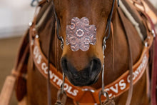 Load the image into the gallery, EquiBreathe™ Equine Nasal Patch - Tooled Leather
