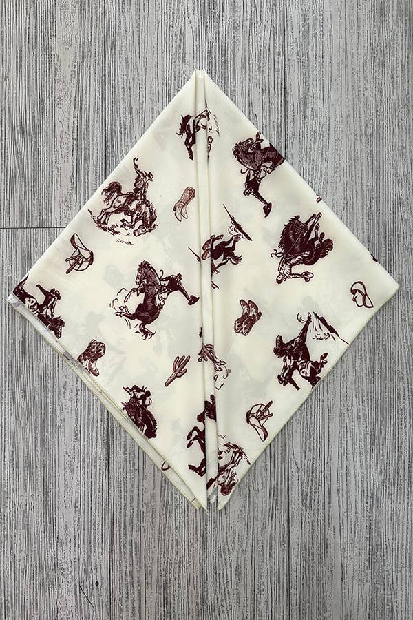 Wild Rag | Western Giddy Up Cactus