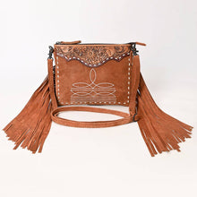 Load the image into the gallery, Sacoche à Bandoulière | Brown Suede Fringe Yoke
