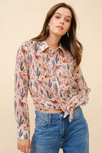 Charger l&#39;image dans la galerie, Blue B | Chemise | Western Print Beige
