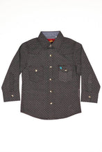 Load the image into the gallery, Rodeo Clothing | Chemise | Blue Médaillon
