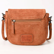 Charger l&#39;image dans la galerie, Sacoche à Bandoulière | Flap Suede Southwestern Stitching
