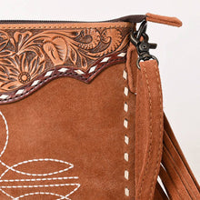 Load the image into the gallery, Sacoche à Bandoulière | Brown Suede Fringe Yoke
