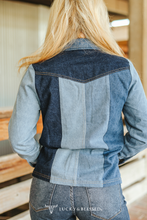 Load the image into the gallery, BIENTÔT DISPONIBLE | L&amp;B | Chemise | Denim Multi Contrast
