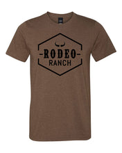 Load the image into the gallery, Rodeo Ranch | T-Shirt | Classic Logo Heather Brown
