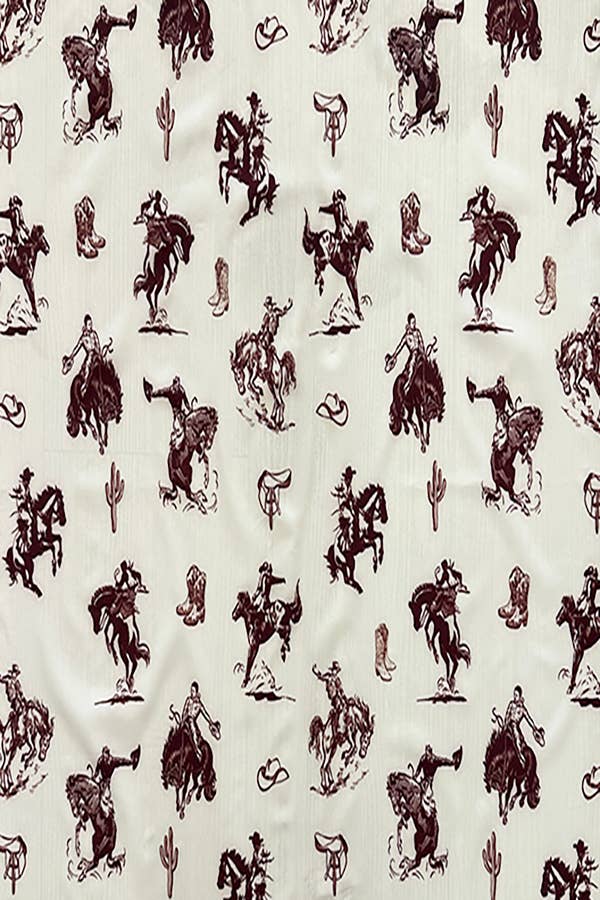 Wild Rag | Western Giddy Up Cactus