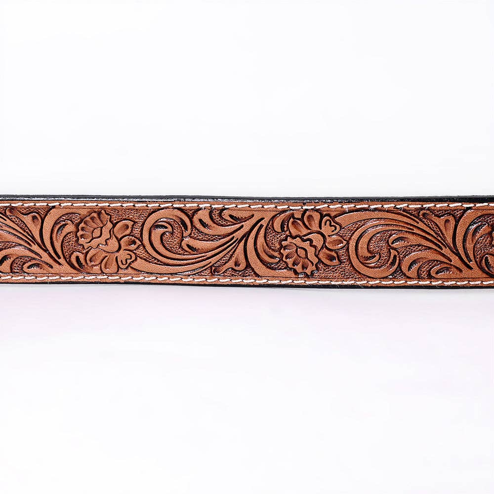 Ceinture | Floral Tooled Unisex