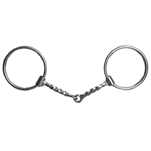 Mord | O Ring Square Twist Mouth Snaffle