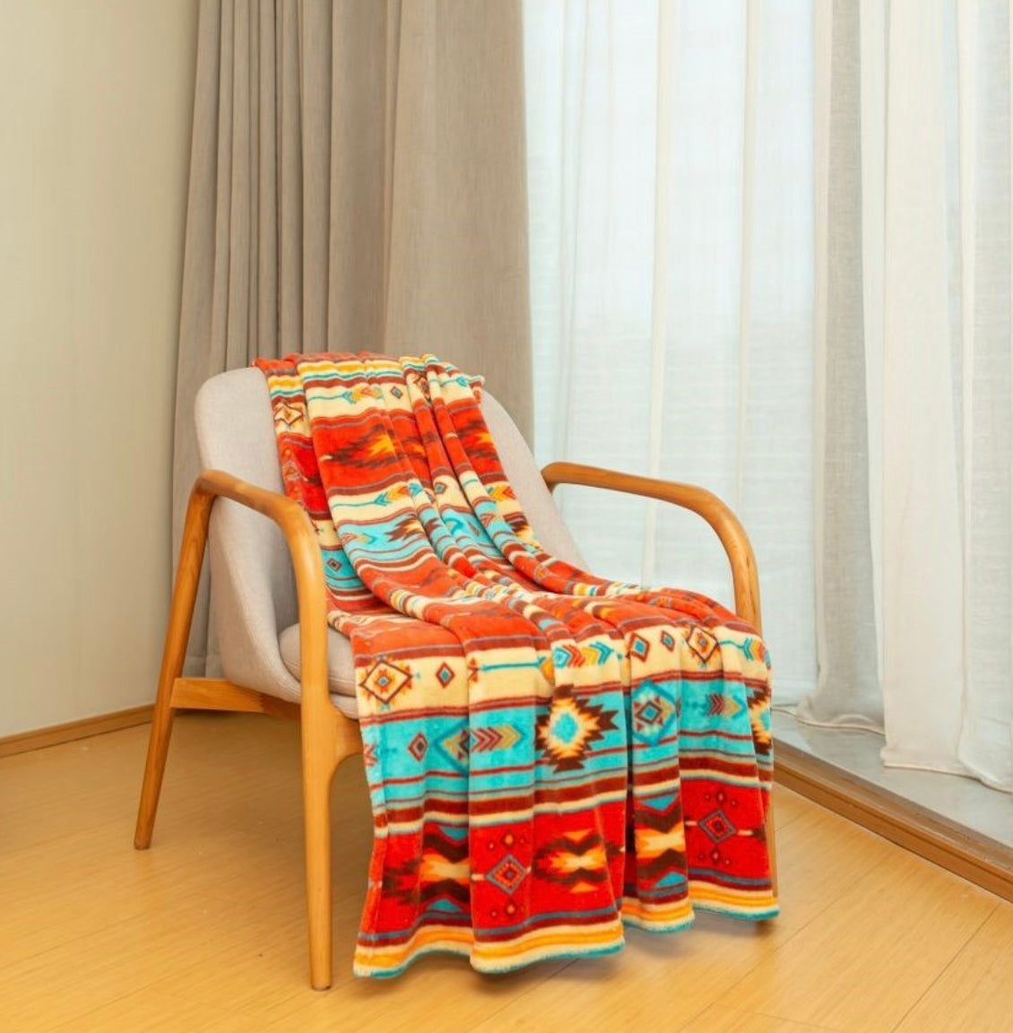 Fleece Throw | Red