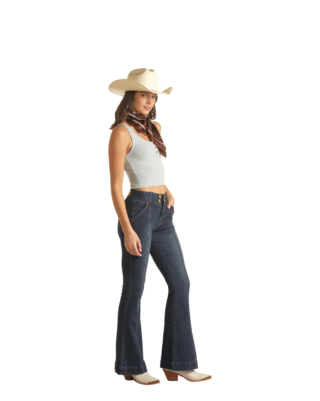 Rock & Roll | Sailor Button Flare | 30x34