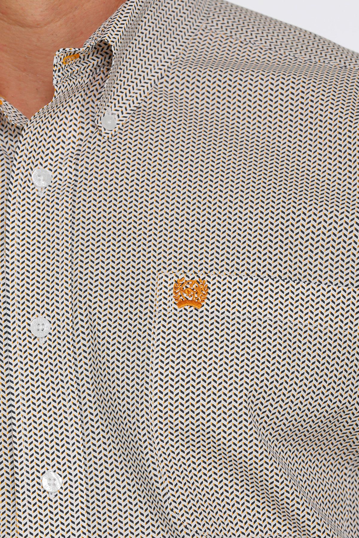 Cinch | Shirt | Gold Chevron