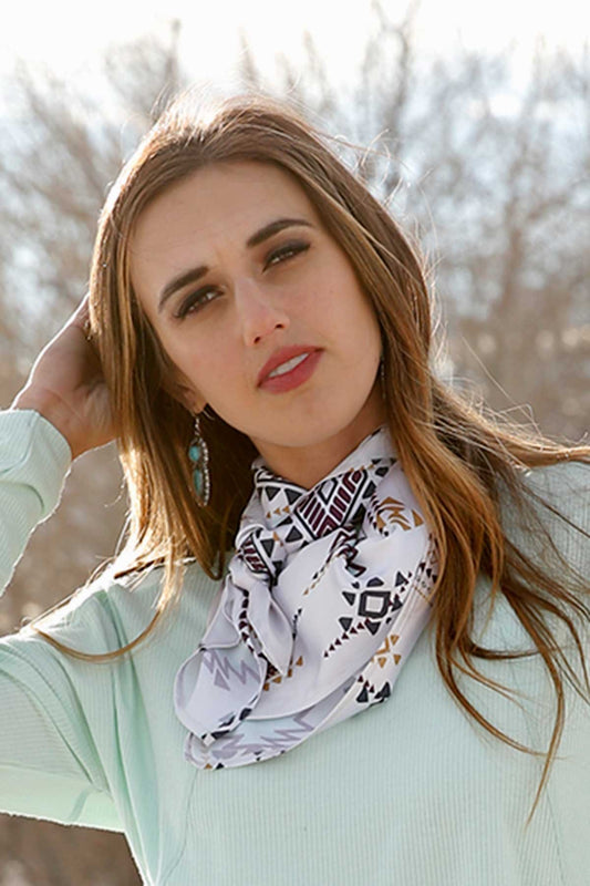 Cruel Girl | Wild Rag | Blanc Aztec