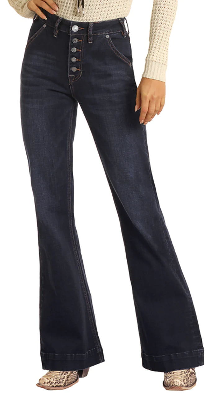 Rock & Roll | High Trouser Button Up (28, 29)