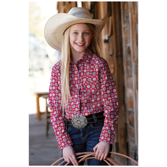 Cruel Girl | Shirt | Pink medallion