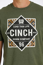 Load the image into the gallery, Cinch | T-Shirt | Aztec Green
