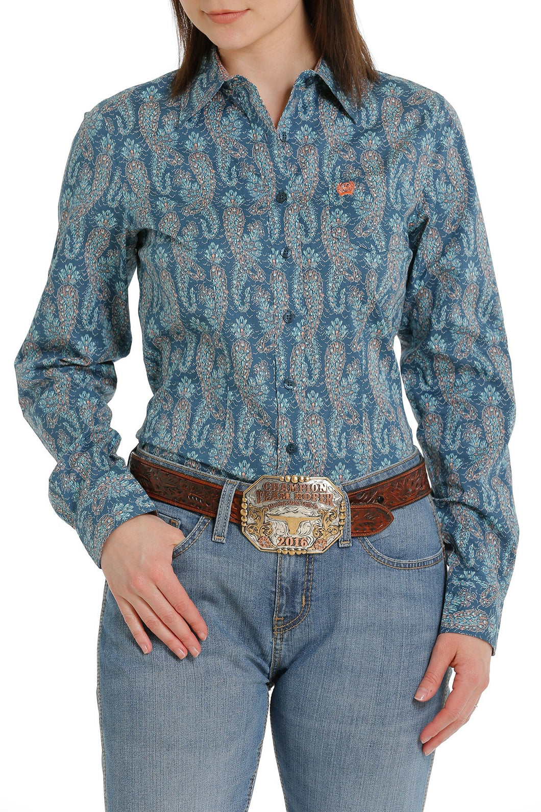 Cinch | Shirt | Blue Paisley