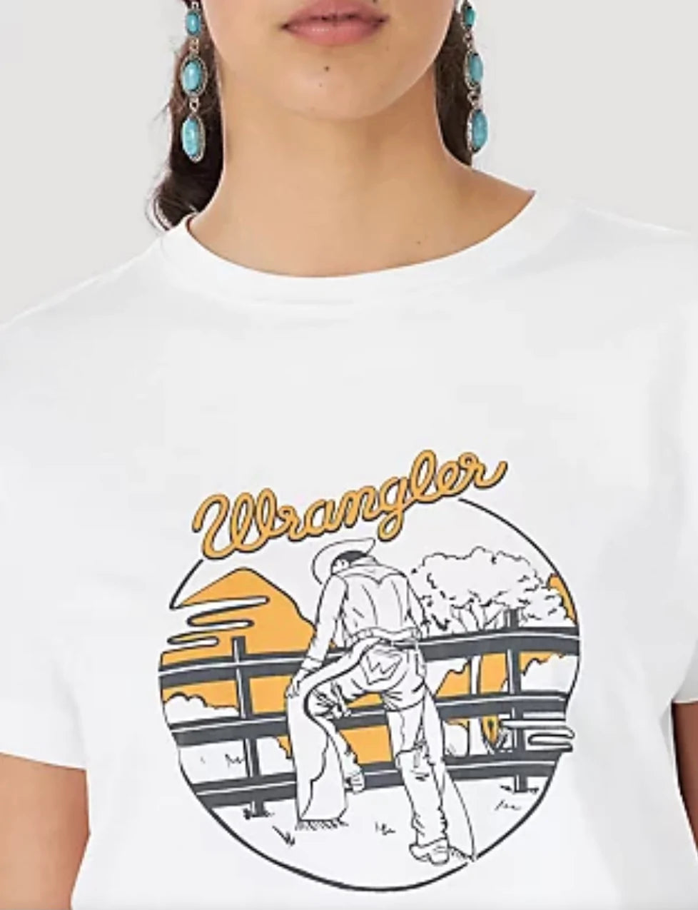 Wrangler | T-Shirt | Cowboy Sunset (M & L)