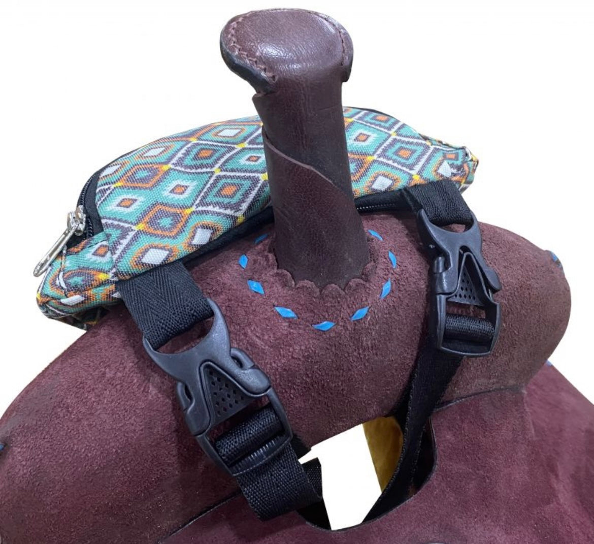 Sacoche de Pommeau | Aztec Turquoise