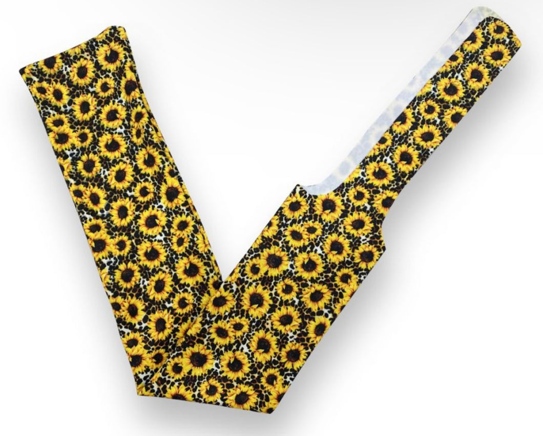 Tail Bag | Cheetah Sunflowers