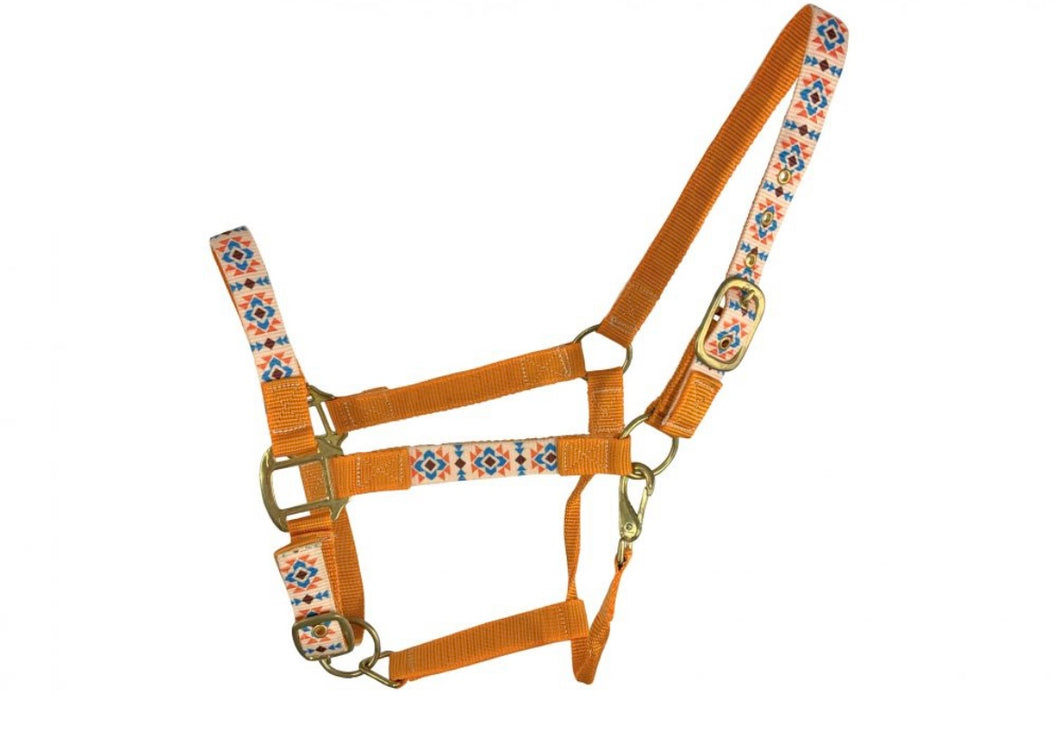 Halter | Orange Southwestern