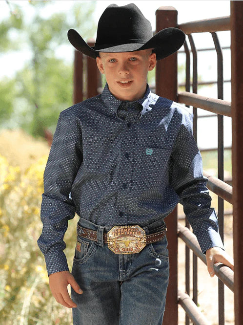 Cinch | Shirt | Blue