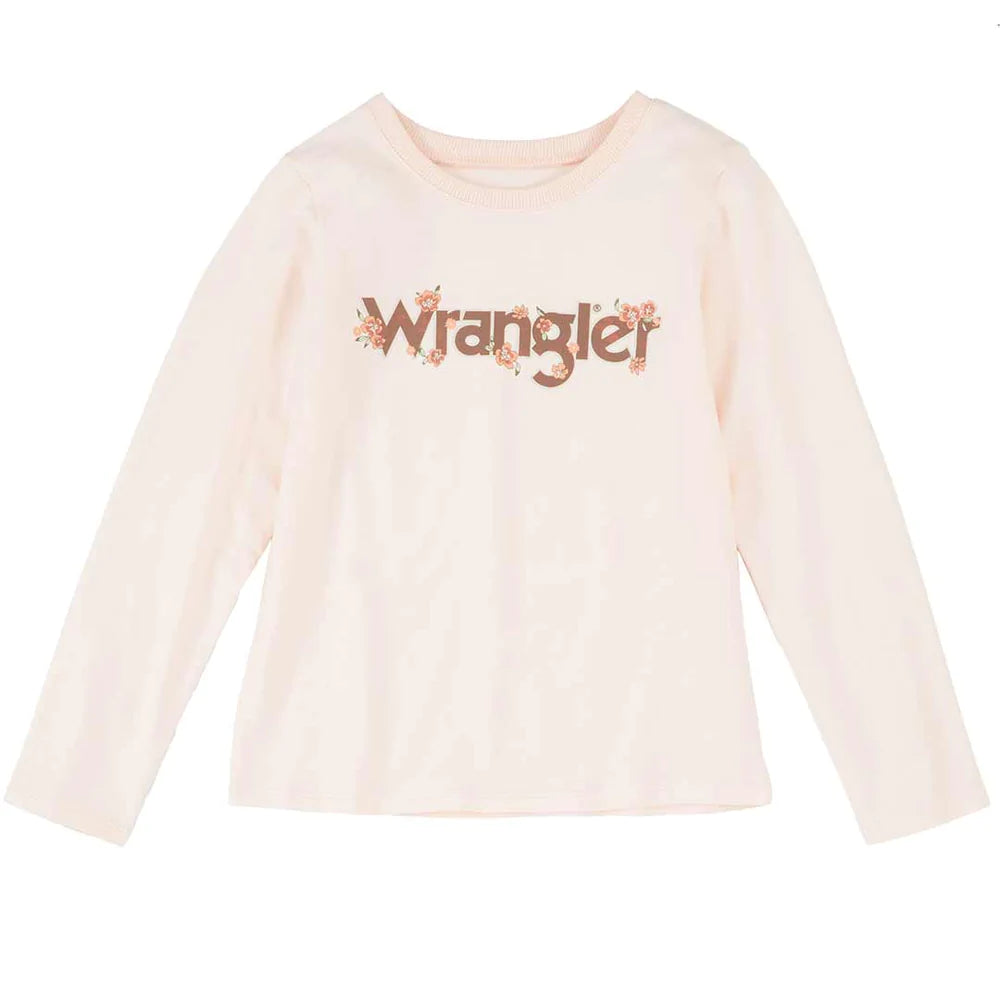 Wrangler | Girl's Shirt | Pink Floral | X-Large